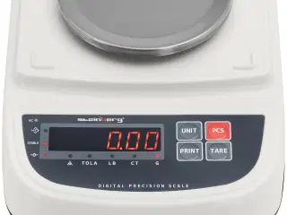 Præcisionsvægt – 500 g / 0,01 g – 130 mm vejeplade