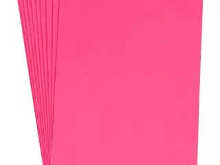 Mosgummi, A4, ark 210x297 mm, tykkelse 2 mm, pink, 10ark/ 1 pk.