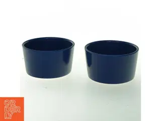 Blå keramiske skåle fra Høganæs (str. Ø 11 cm)