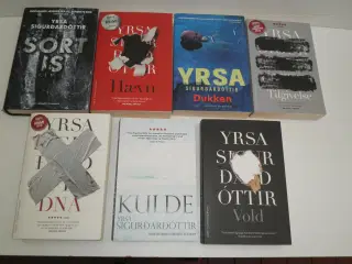 7 krimier af Yrsa Sigurdardottir