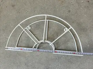 Metal slange holder (hvid) 40 cm x 15 cm