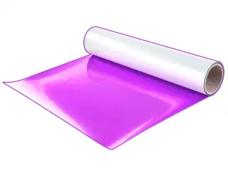 Chemica Metallic - SUPERFUSHIA - 460 - tekstil folie