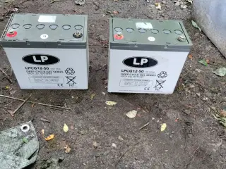 Gelbatteri 2 stk 