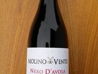 Rødvin, NERO D´AVOLA 2015 Molino a Vento