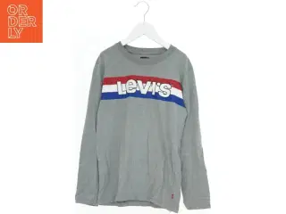 Langærmet T-shirt med logo fra Levis (str. 164)