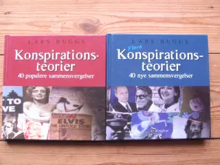 Lars Bugge f.1969. Konspirationsteorier, 2 bøger