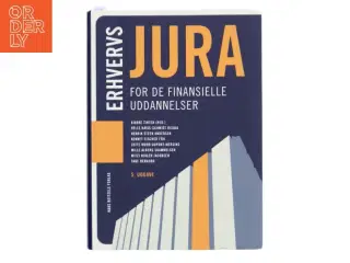 Erhvervsjura for de finansielle uddannelser af Bjarke Tinten (Bog)