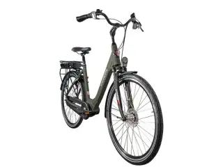 Lindebjerg 28'' Elcykel Center Long Range - Mat Grøn - DEMO