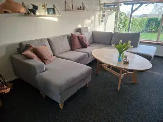 Sofa med 2 chaiselonger