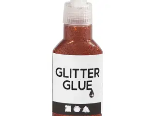 Glitterlim, orange, 25ml/ 1 fl.