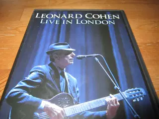 LEONARD COHEN. Live in London.