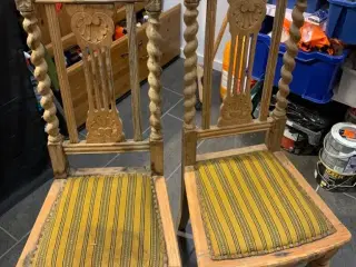 2 antikke stole