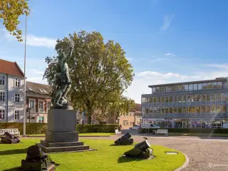 112 m² kontorlokaler beliggende centralt i Fredericia