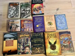 Harry Potter bøger og lydbøger
