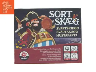 Brætspil, sortskæg (str. 17 x 14 cm)