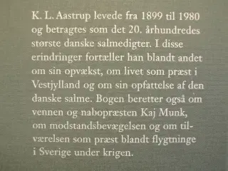 erindringer, af k. l. aastrup