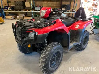 ATV med Honda TRX520 4x4 ed power steering