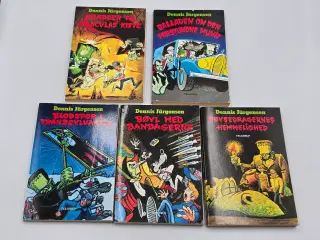 5 Stk. Dennis Jurgensen bøger sælges samlet