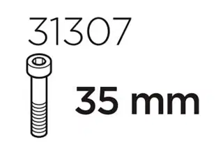 Thule unbr.bolt m3x35