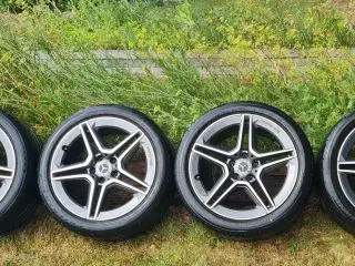 Mercedes Fælge AMG 18” med sommerdæk 