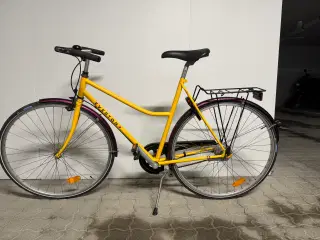 Damecykel, Everton m. 7 gear og nye dæk, velholdt 