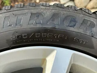 Originale VW fælge til Passat/Golf med vinterdæk 