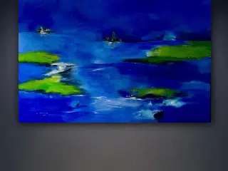 Abstrakt maleri str 150 x 100
