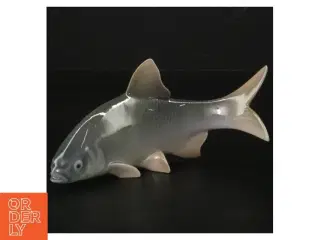 Porcelænsfigur af fisk