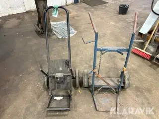 Gasflaskevogn 2 styk