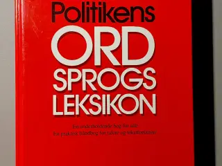 Politikens ORDsprogsleksikon