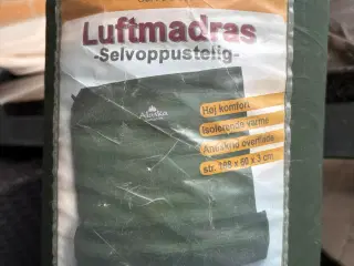 Luftmadras selvoppustelig 3 cm tyk