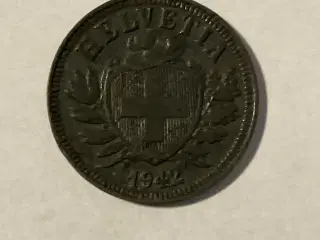 2 Rappen Switzerland 1942