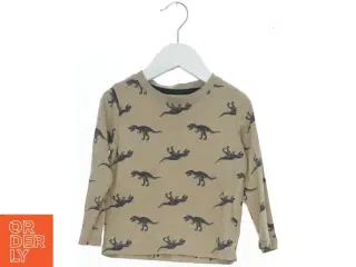 Langærmet bluse med dinosaur print fra H&M (str. 92)