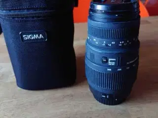 Sigma 70-300mm f:4-5,6 DG MACRO til Canon mount