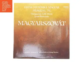 LP Hungarian Folk Music from Rumania fra Hungaroton