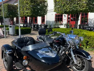 Harley-Davidson Road King med sidevogn