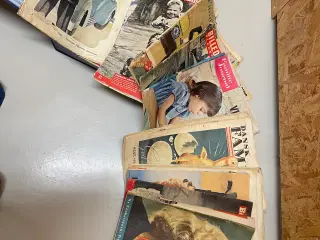 Gamle ugeblade og aviser fra 2 verdenskrig 