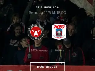 FC Midtjylland - AGF billetter