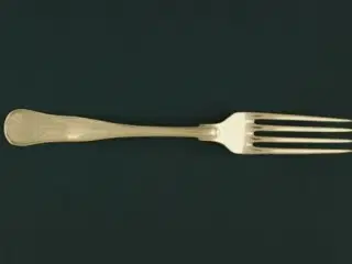 Dobbeltriflet Middagsgaffel, 20 cm.