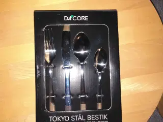 DACORE Bestiksæt tokyo 16 dele - stål - Ny/ubrugt