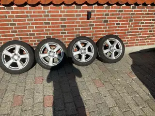 Alu fælge m. Vinterdæk