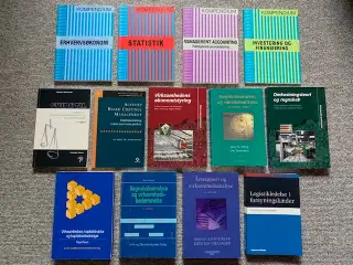 Økonomibøger m.m. - 20 kr/bog eller byd