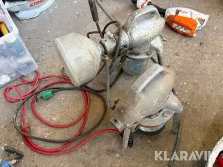 Kloak rensere Rigid,Elmo K-50 2styk