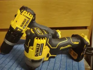 DeWalt skruemaskine og slagnøgle