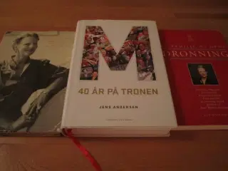 Mange bøger om DRONNING MARGRETHE.