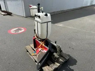 Fort Afskærmet sprøjte