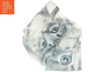 Sengesæt med katteprint (str. 130 x 176 cm og 55 x 51 cm)