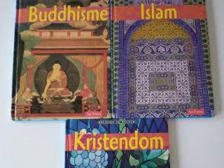 Buddhisme + Islam + Kristendom (3 bøger)