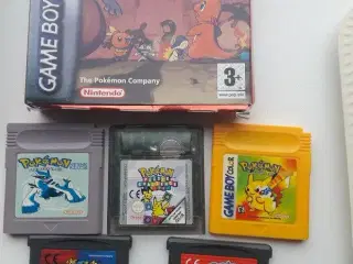 Pokemon spil til Game Boy