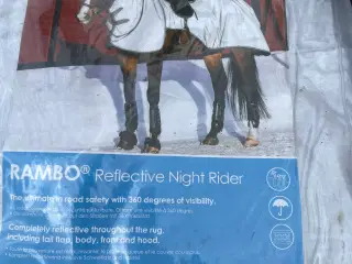 Rambo refleks ridedækken inkl gamascher 